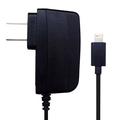AC ライトニング充電器ブラック AKJ-LP1 BK 1個