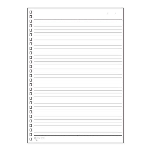 リングノート交換用ノートリーフ N-1600 1