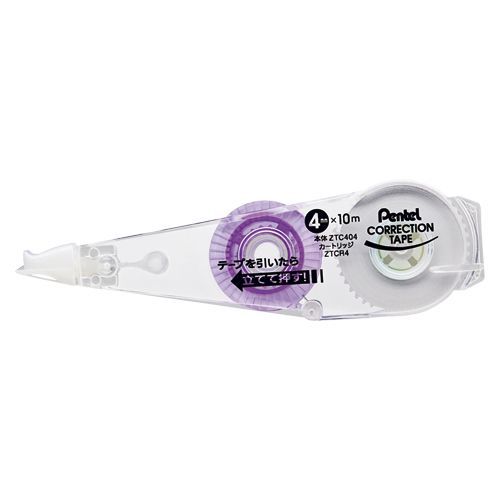 カチット修正テープ専用カートリッジ4mm XZTCR4-W 1
