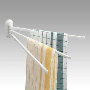 レアふきん掛け3本(両面) ホワイト 2446 1