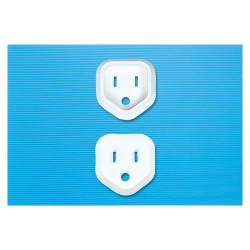 電源タップ用プラグカバー