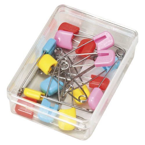 ロックピン小16本 ピンク,イエロー,ライトブルー,レッド SLC-163 1