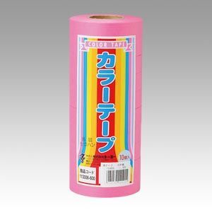 紙テープ10巻入り 桃 113006 1