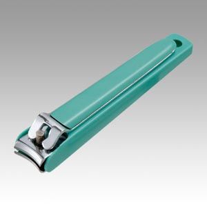 全カバー付き爪切り グリーン HPN-105AG 1
