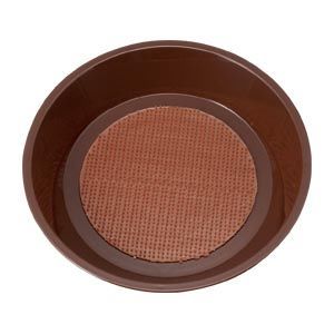 丸型カルトンゴム付大 茶 CR-CR19-BR 1