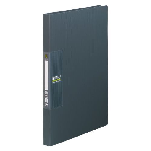 レターフアイルA4・S ブラック FL-340 1