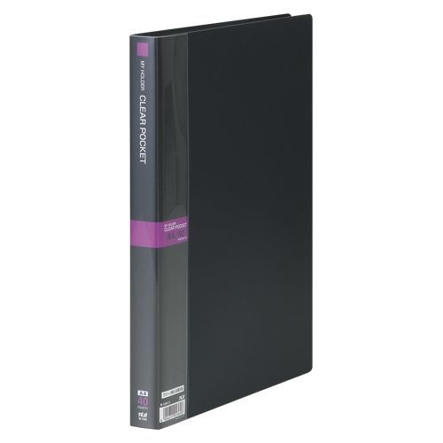 マイホルダーA4S40ポケット ダークグレー M-1444-11 1