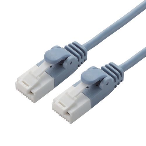 ツメ折れ防止スリムLANケーブル(Cat6準拠)