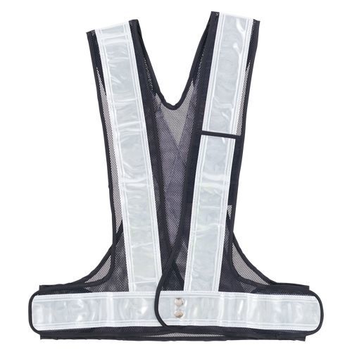 腕章くん反射ベストXタイプ 白 KC-1 1