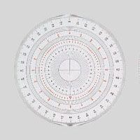 全円分度器15cm BO-15 1