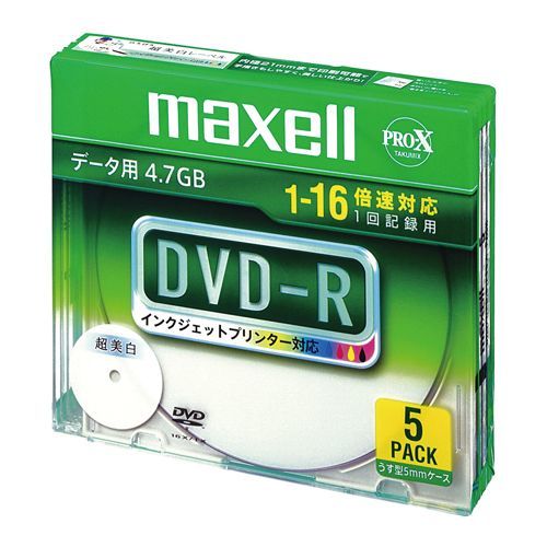 DVD-R/4.7GB DR47WPD.S1P5S A 1