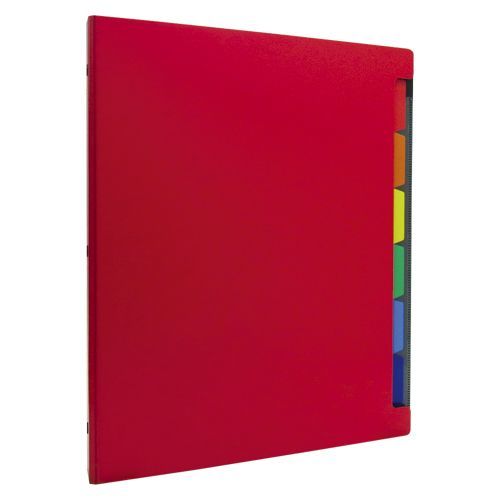 インデックスクリヤーバインダー レッド FB-3077-20 1
