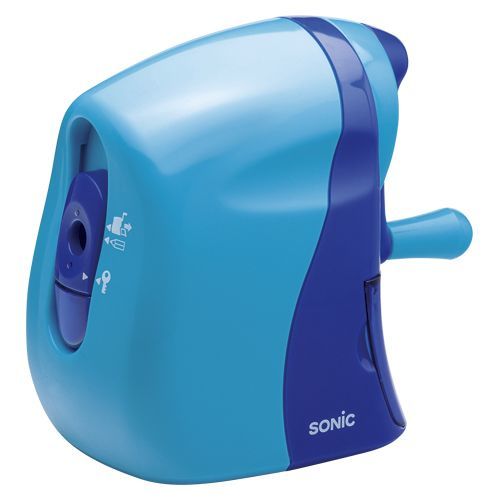 かるハーフ手動鉛筆削り 青 SK-802-B 1