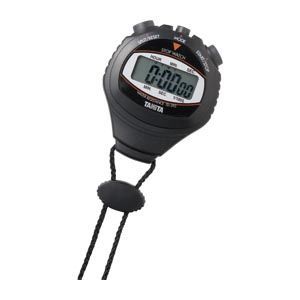 ストップウォッチ ブラック TD-392-BK 1点