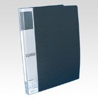 UGreenクリヤーファイルA4 黒 CR-CFR40-B 1