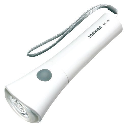 LED懐中電灯単2形2本用ホワイト KFL-202 1