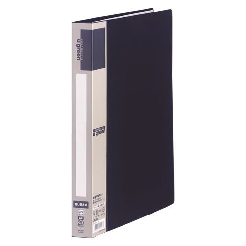 UGreenクリヤーリングファイル 黒 CR-CFR21-B 1