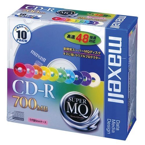 CDR700S.MIX1P10S* ブルー,レッド,ピンク,オレンジ,イエロー,ライム,グリーン,シアン,パープル,ホワイト CDR700SMIX1P1 1