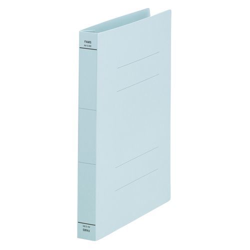 フラットファイル背ワイド10冊 ブルー 219457 1