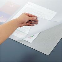 再生オレフィンデスクマット CR-OM71WR-LGR 1