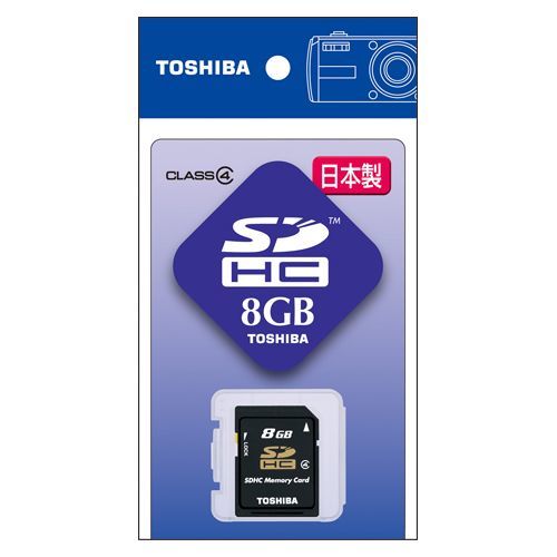 SDHCメモリカード8GBClass4 SD-F08GTS 1