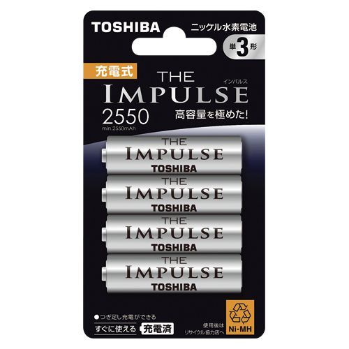 ニッケル水素電池単3形4本高容量タイプ TNH-3AG 4P 1