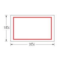 S用ラベル赤枠強粘(10巻箱入) SWAKH 1