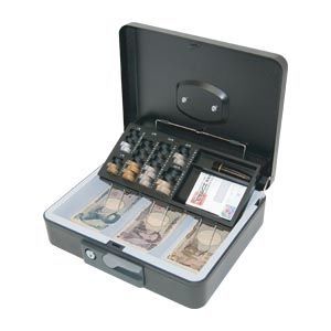 手提げ金庫 ブラック ES-8000 1