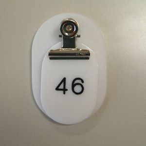 親子札1-50 白 CR-OY50-W 1