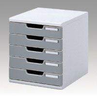 オフィスセットシステム2 ライトグレー/ストーングレー 0301-4041 1