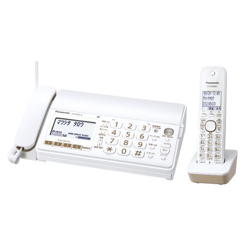 パーソナルファクシミリ ホワイト KX-PD303DL-W 1