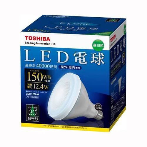 E-CORELED電球ビームランプタイプ LDR12N-W 1