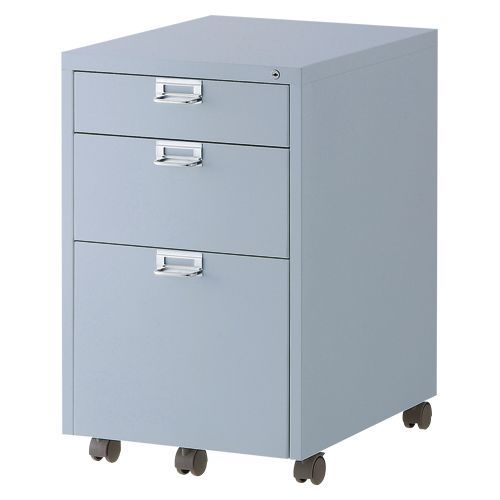 3段キャビネット ライトグレー PDK-450-LGY 1