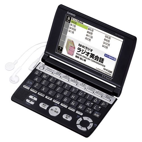電子辞書EX-word ブラック XD-SC1000 1
