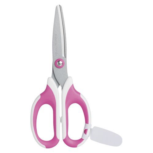 メガサク 学童はさみ 桃 150×64×14mm SK-312-P 1