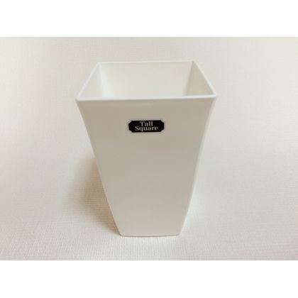トールスクエア5号 ホワイト 約12×12×19.5cm 1