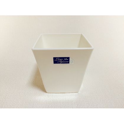 ロースクエア4号 ホワイト 約10×10.5Hcm 1