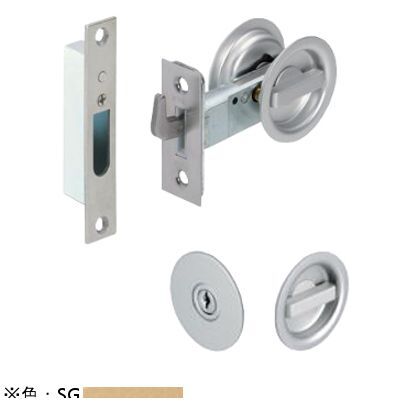 TKSチューブラ鎌錠シリンダー錠 SG バックセット51mm TKS51-CYT 070036 1