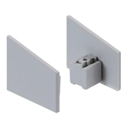 OS用エンドカバー ライトグレー AFD-3420 185880 1左右1組