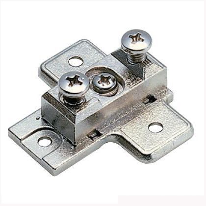 スライド丁番 座金 ニッケル DCYK-32 004789 1個