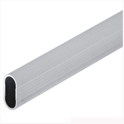 楕円パイプ シルバー 30×15×3000 002525 1個