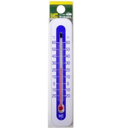 サーモ101ヒット14温度計 ブルー 30×8×140mm 1