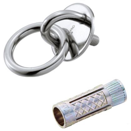 ねじ込みラウンドアイリング(アンカープラグ付)5 AK4060 1