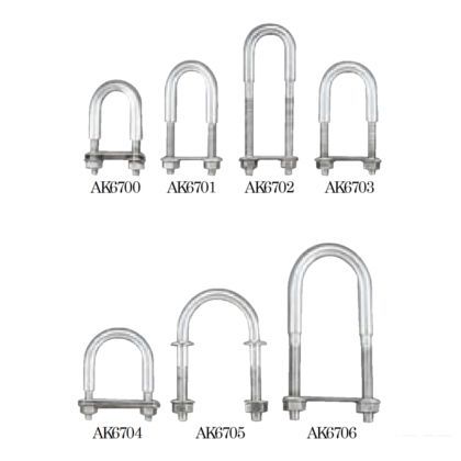 Uボルト100×24 AK6701 1