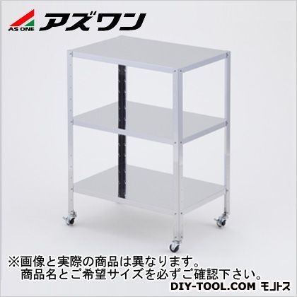 ステンレスワゴンラージ2段 幅610×奥行410×高さ809mm(突起部を含む) 8-4772-01 1