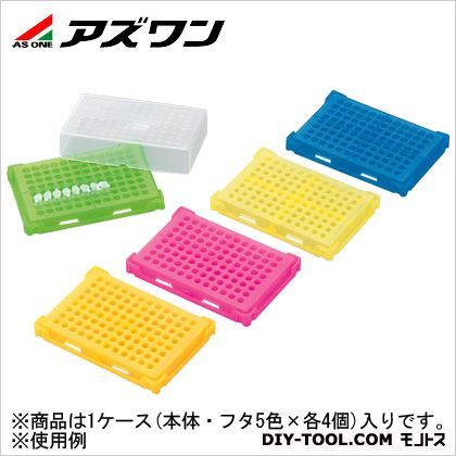 PCRラック 5色パック 130×90×30mm 1-4309-01 1