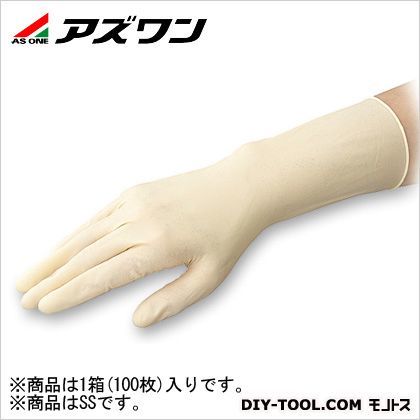 APラテックス手袋 指先エンボス SS 1-3911-04 100枚