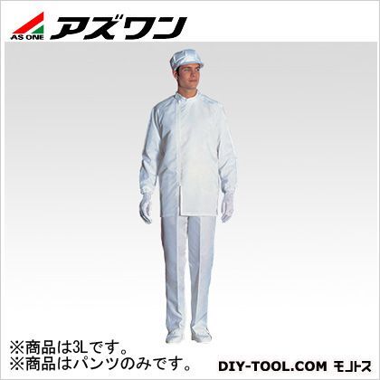 無塵衣FD300A パンツ ホワイト 3L 6-7528-01 1枚