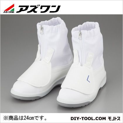 ショートブーツA甲プロ付き 24.0cm 1-3273-01 1