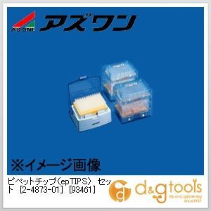 ピペットチップ(epTIPS)セット［93461］ 0.1?10μl 2-4873-01 1個